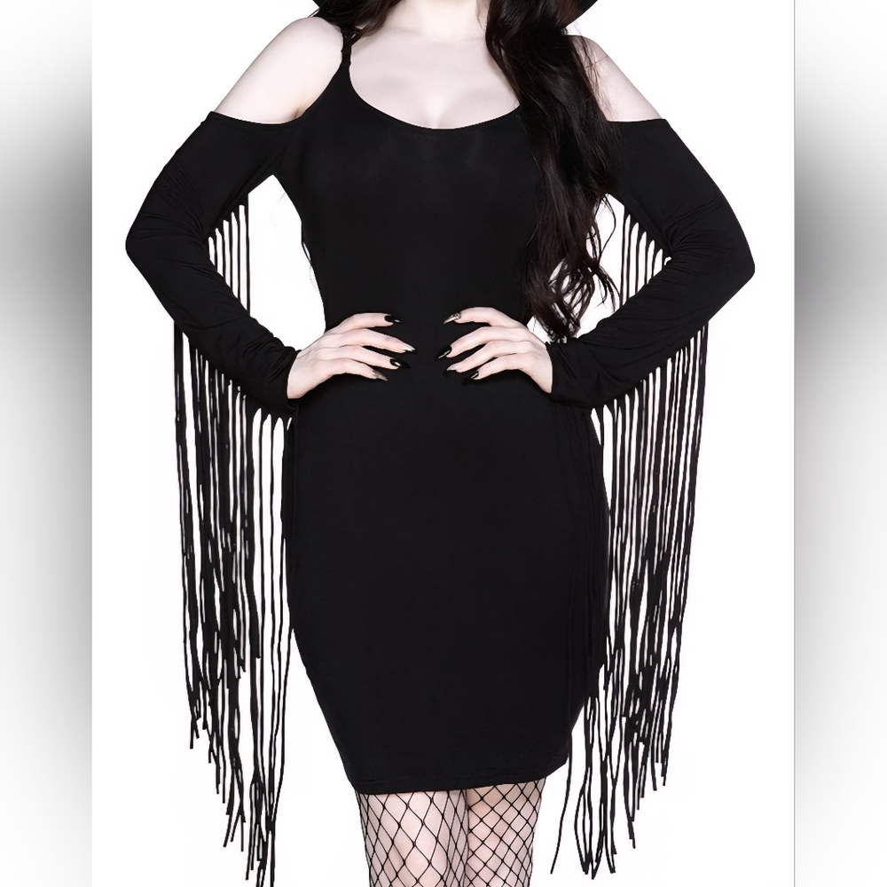 Killstar Nix Fringe Dress - Brand New Without Tags
